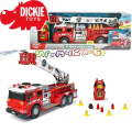 Dickie Toys Пожарна със светлини,звук и резервоар за вода 203719022038
